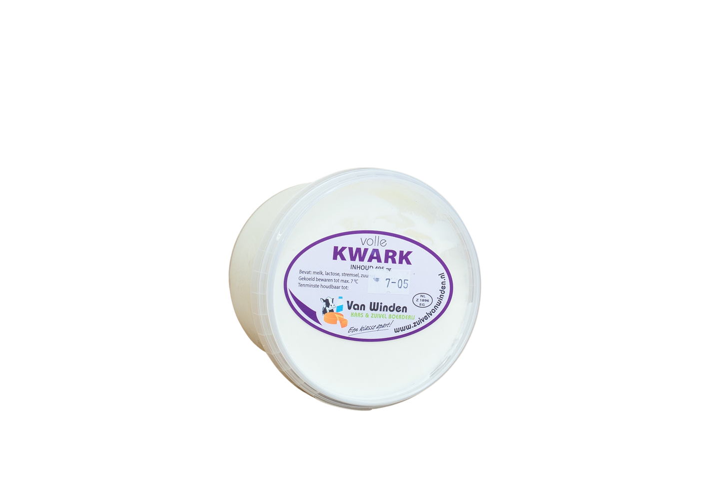 Naturel kwark (500gr)