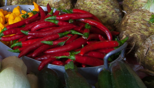 Bio Chili pepers - per stuk