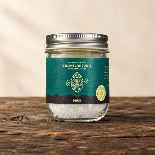 Zeeuwsche Zoute Puur Glazen Pot - 100 gram
